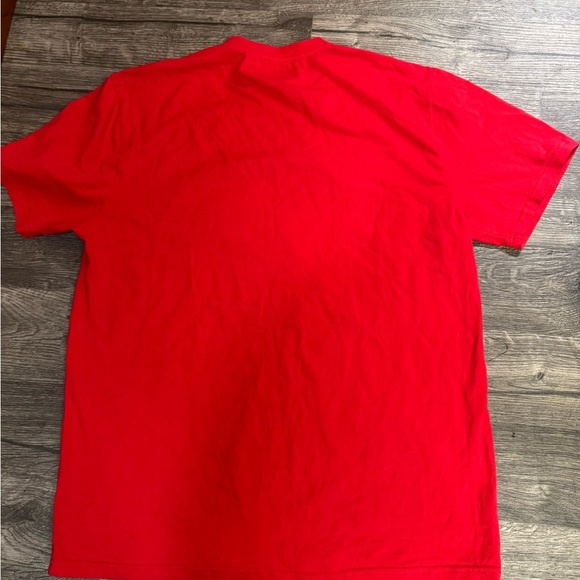 Vibrant Red Short Sleeve Tees - Picture 5 of 7